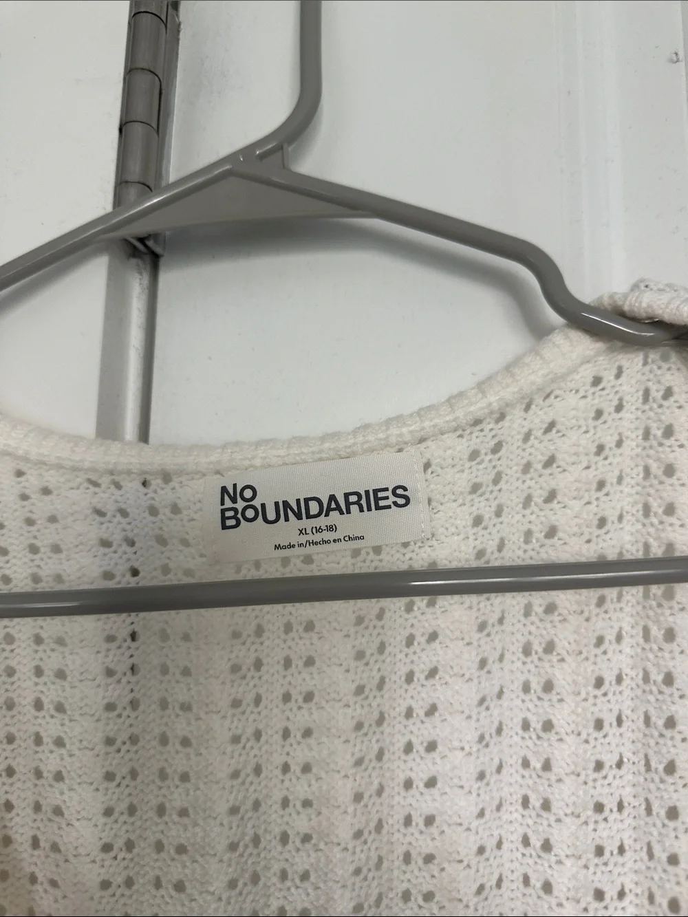 No Boundaries Cream Crochet Short-Sleeve Cardigan